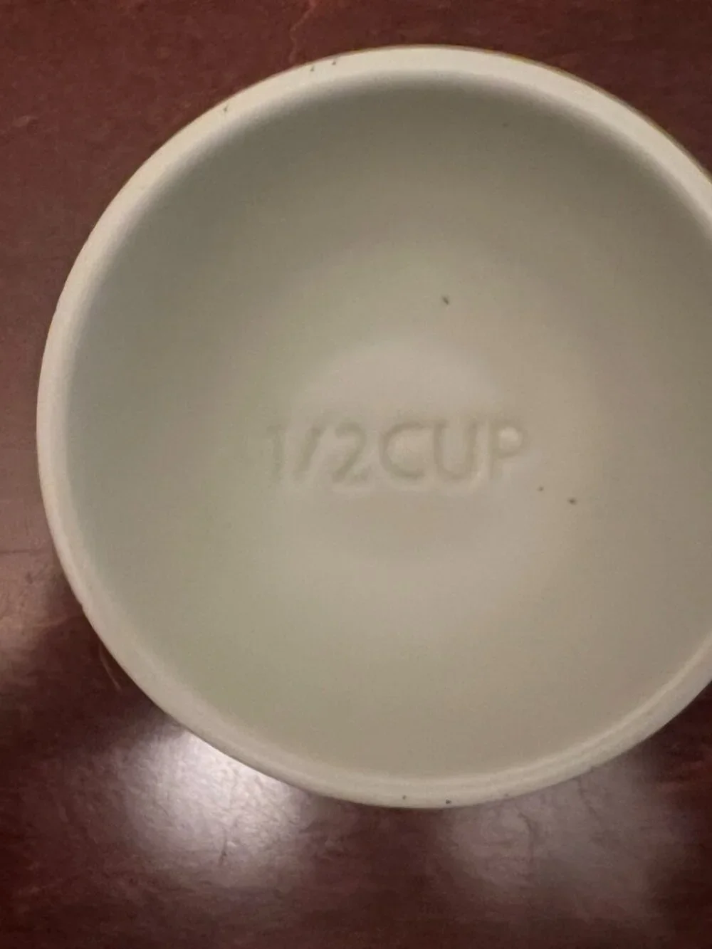 Greg Natale Speckled Green Ceramic Measuring Nesting Bowls Set Of 4 Kitchenware